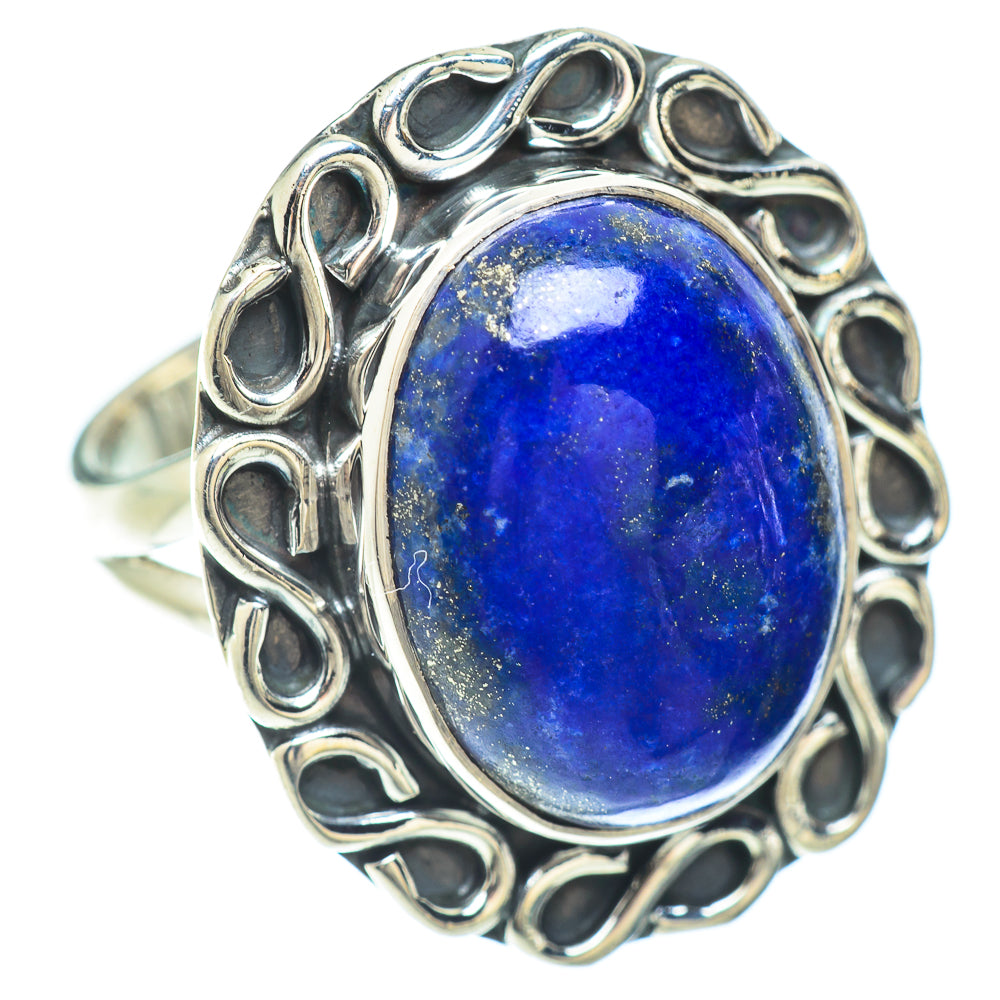 Lapis Lazuli Rings handcrafted by Anasilvercos - RING56413