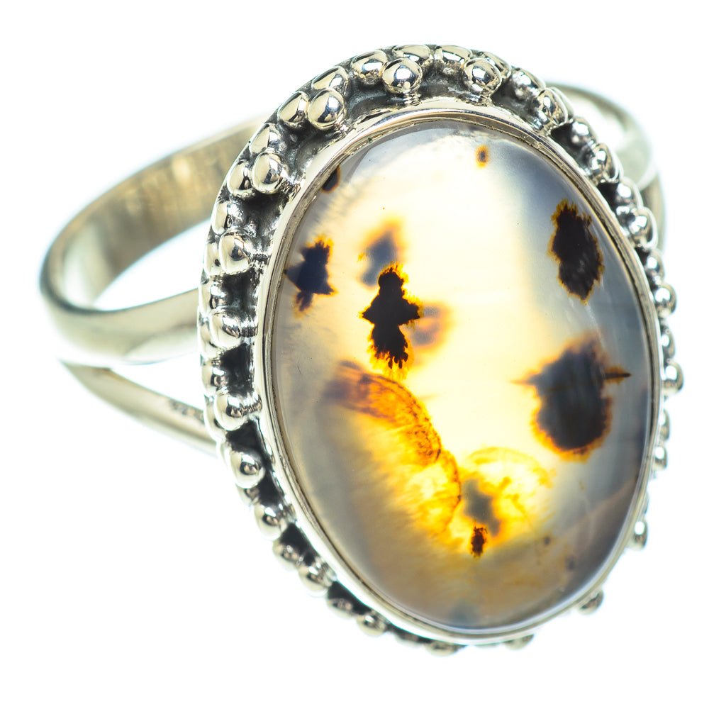Montana Agate Rings handcrafted by Anasilvercos - RING56434