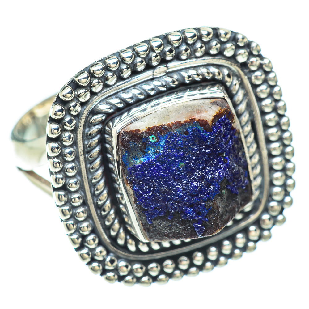 Azurite Rings handcrafted by Anasilvercos - RING56439