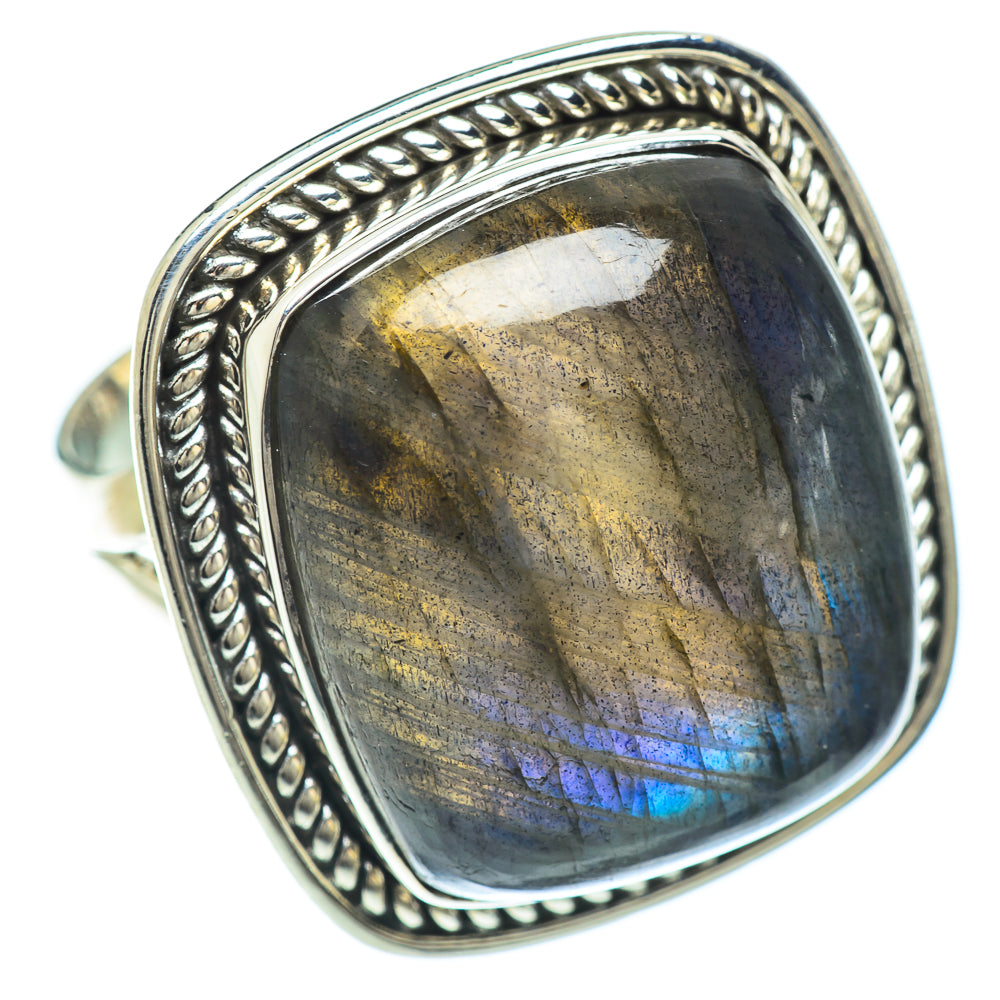 Labradorite Rings handcrafted by Anasilvercos - RING56441