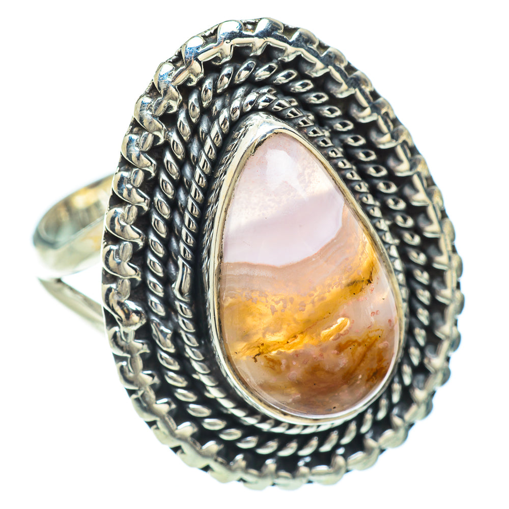 Ocean Jasper Rings handcrafted by Anasilvercos - RING56450