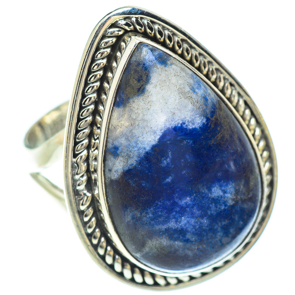 Sodalite Rings handcrafted by Anasilvercos - RING56460