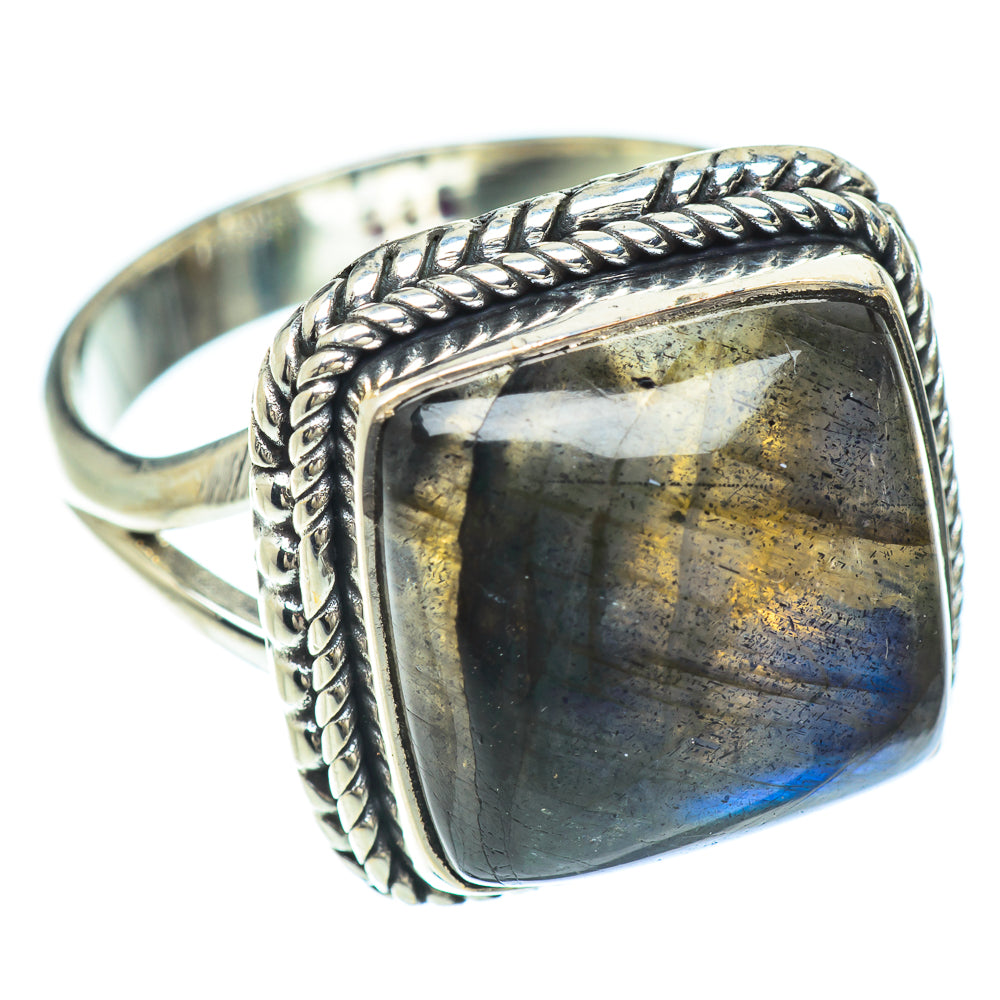 Labradorite Rings handcrafted by Anasilvercos - RING56463