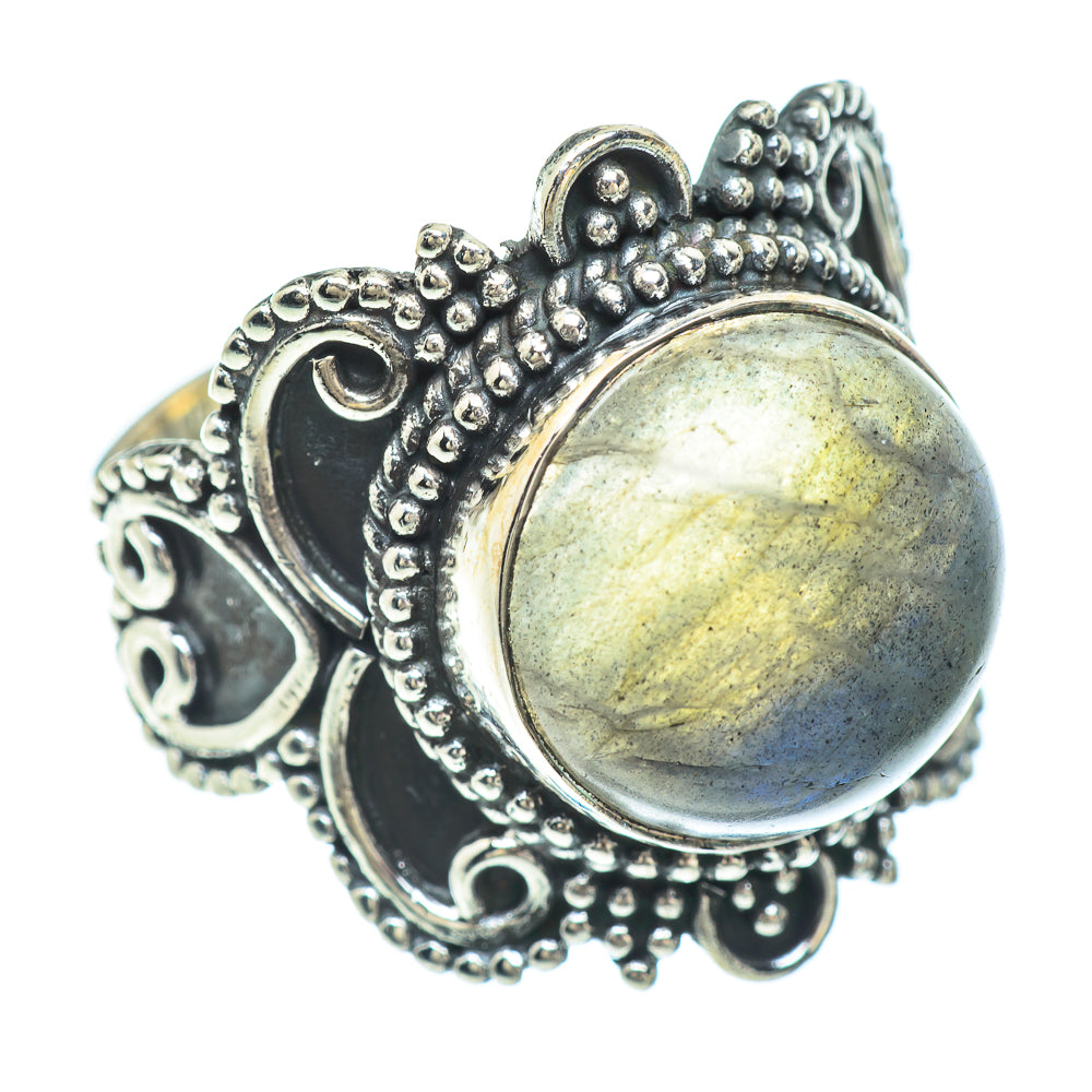 Labradorite Rings handcrafted by Anasilvercos - RING56464