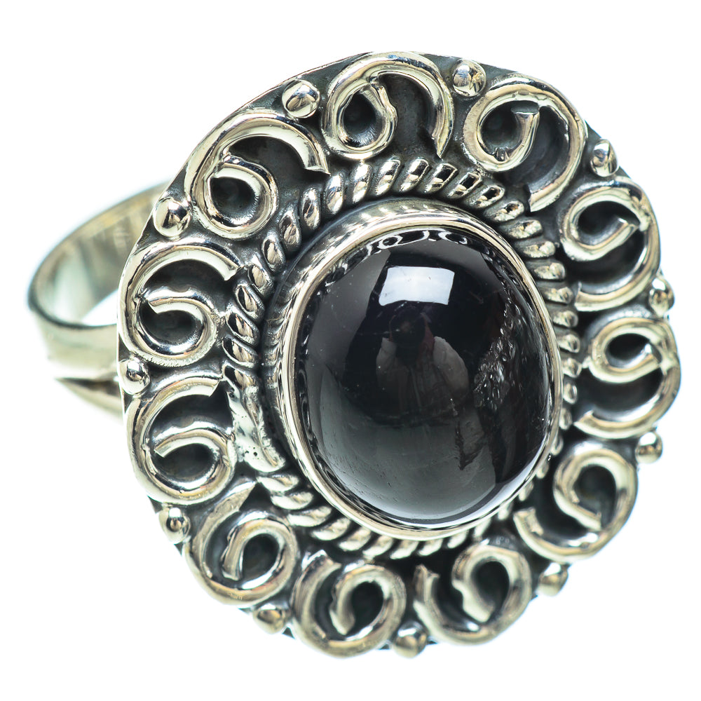 Black Onyx Rings handcrafted by Anasilvercos - RING56475