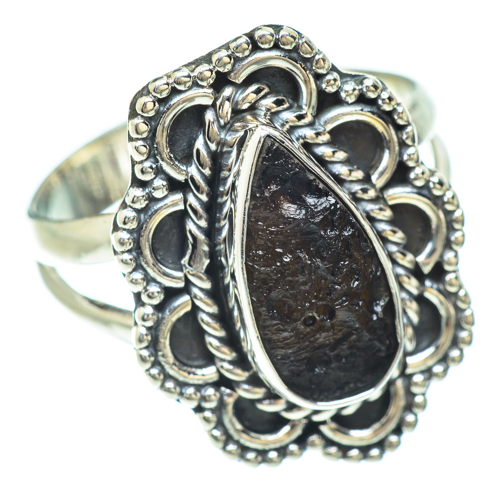 Tektite Rings handcrafted by Anasilvercos - RING56476