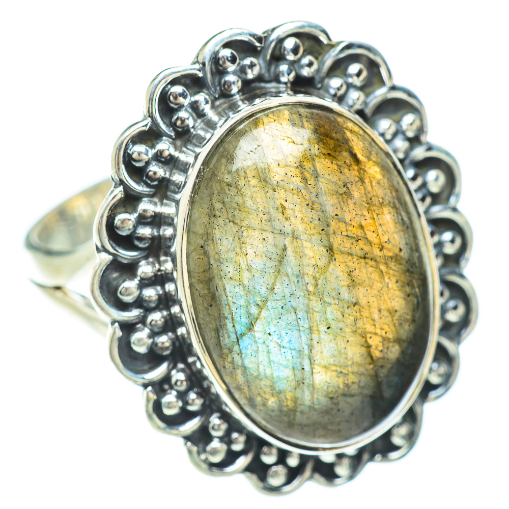 Labradorite Rings handcrafted by Anasilvercos - RING56480