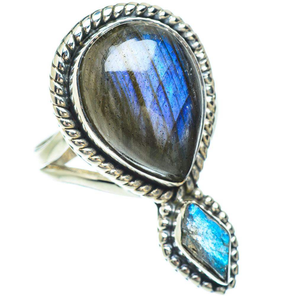 Labradorite Rings handcrafted by Anasilvercos - RING56482