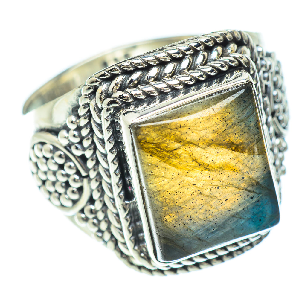 Labradorite Rings handcrafted by Anasilvercos - RING56483