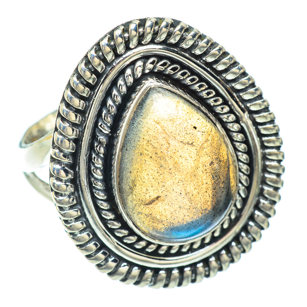 Labradorite Rings handcrafted by Anasilvercos - RING56484