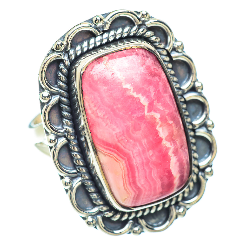 Rhodochrosite Rings handcrafted by Anasilvercos - RING56496