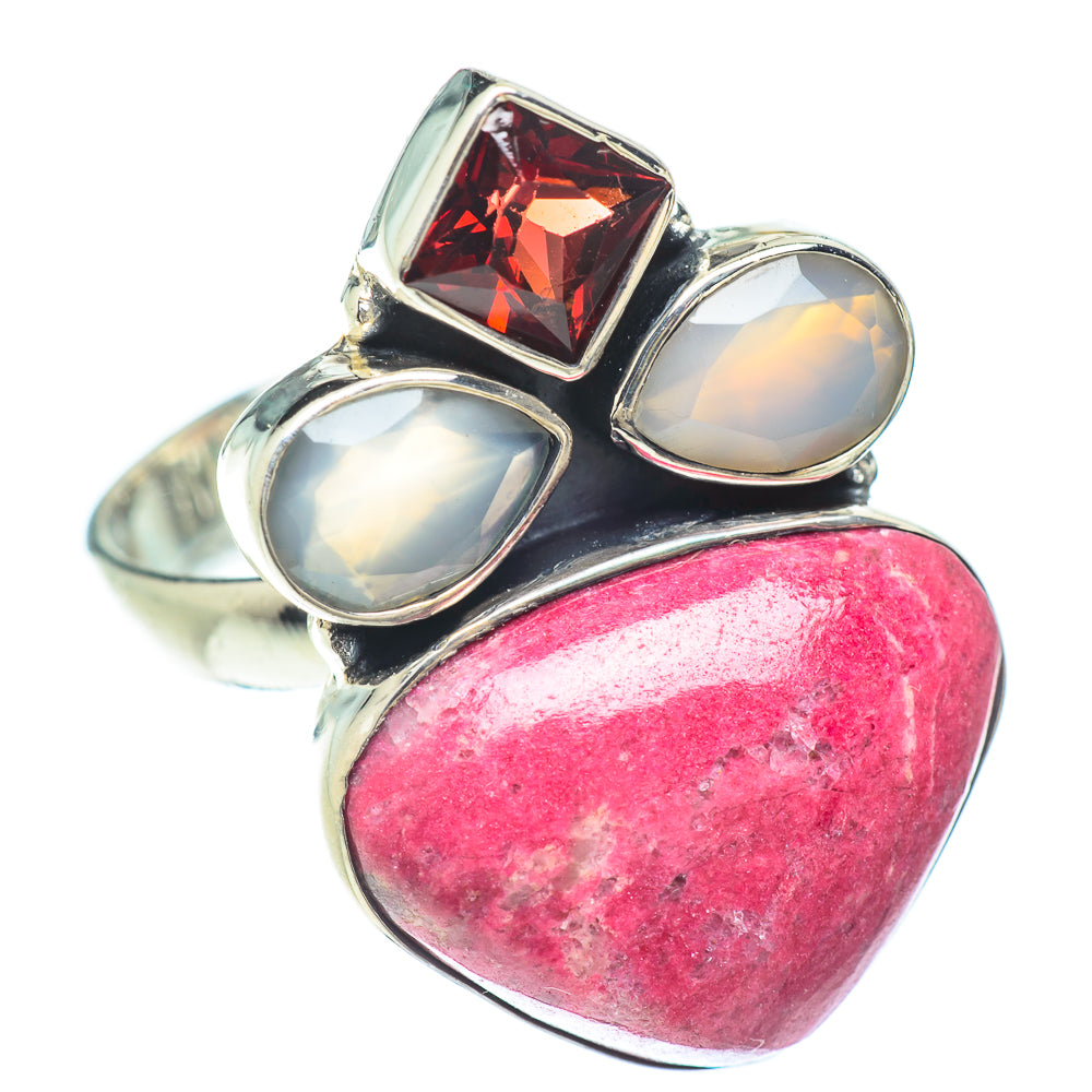 Thulite Rings handcrafted by Anasilvercos - RING56497