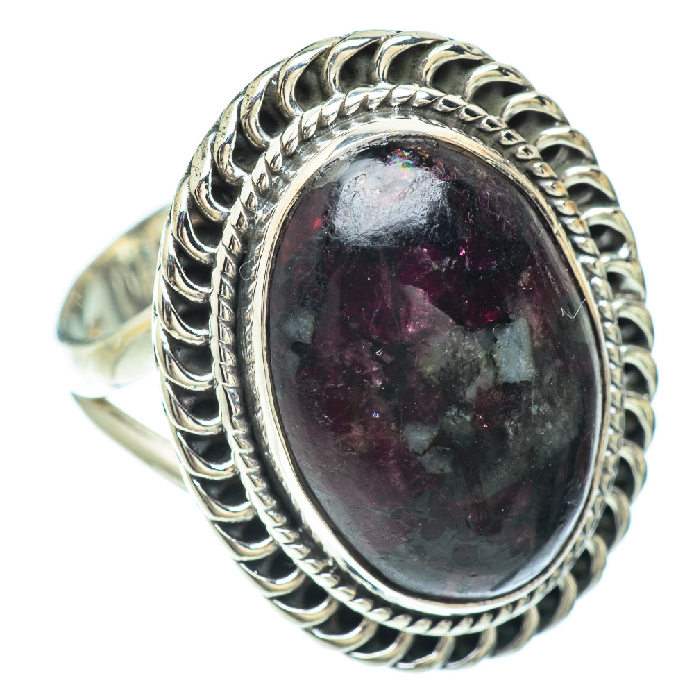 Russian Eudialyte Rings handcrafted by Anasilvercos - RING56498