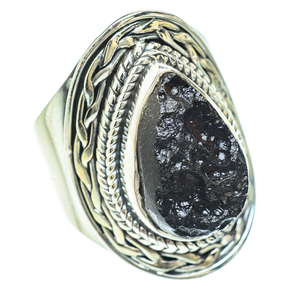 Tektite Rings handcrafted by Anasilvercos - RING56501