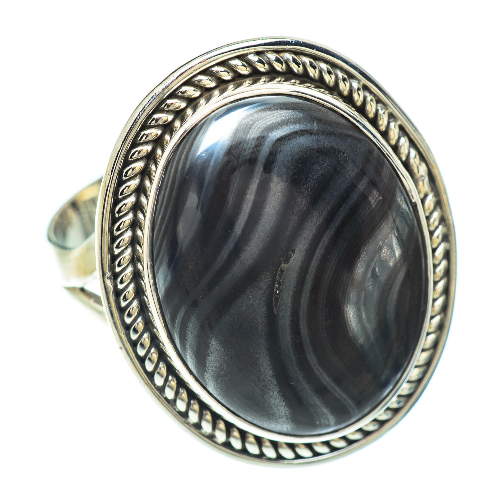 Psilomelane Rings handcrafted by Anasilvercos - RING56502