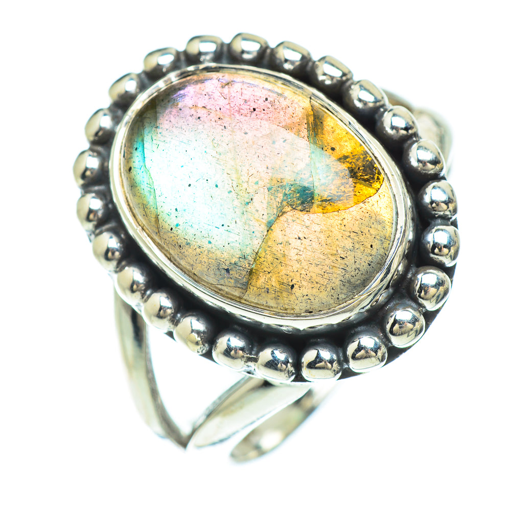 Labradorite Rings handcrafted by Anasilvercos - RING56514