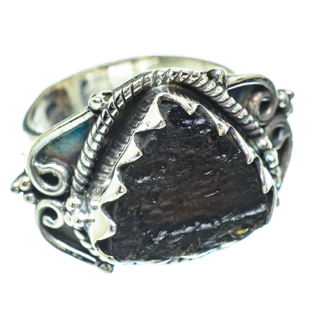 Tektite Rings handcrafted by Anasilvercos - RING56519