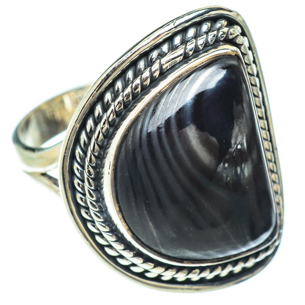 Psilomelane Rings handcrafted by Anasilvercos - RING56522