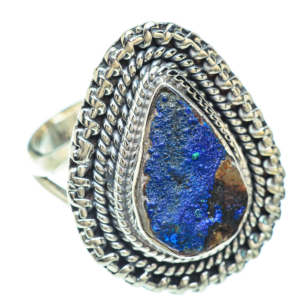 Azurite Rings handcrafted by Anasilvercos - RING56524