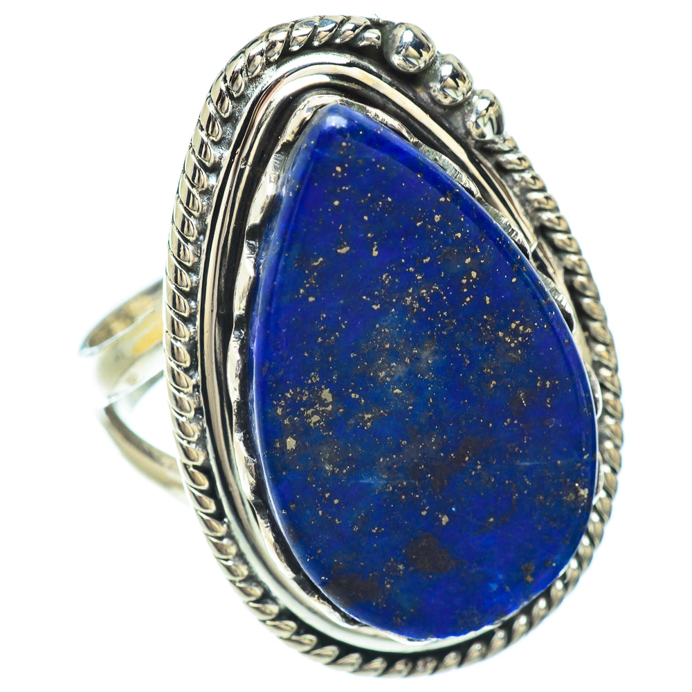 Lapis Lazuli Rings handcrafted by Anasilvercos - RING56529