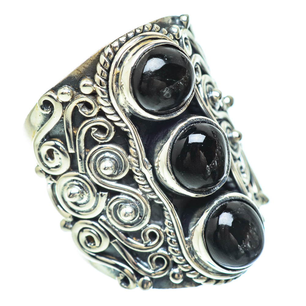 Black Onyx Rings handcrafted by Anasilvercos - RING56538