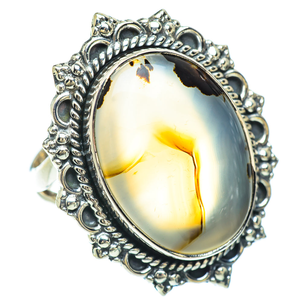 Montana Agate Rings handcrafted by Anasilvercos - RING56542