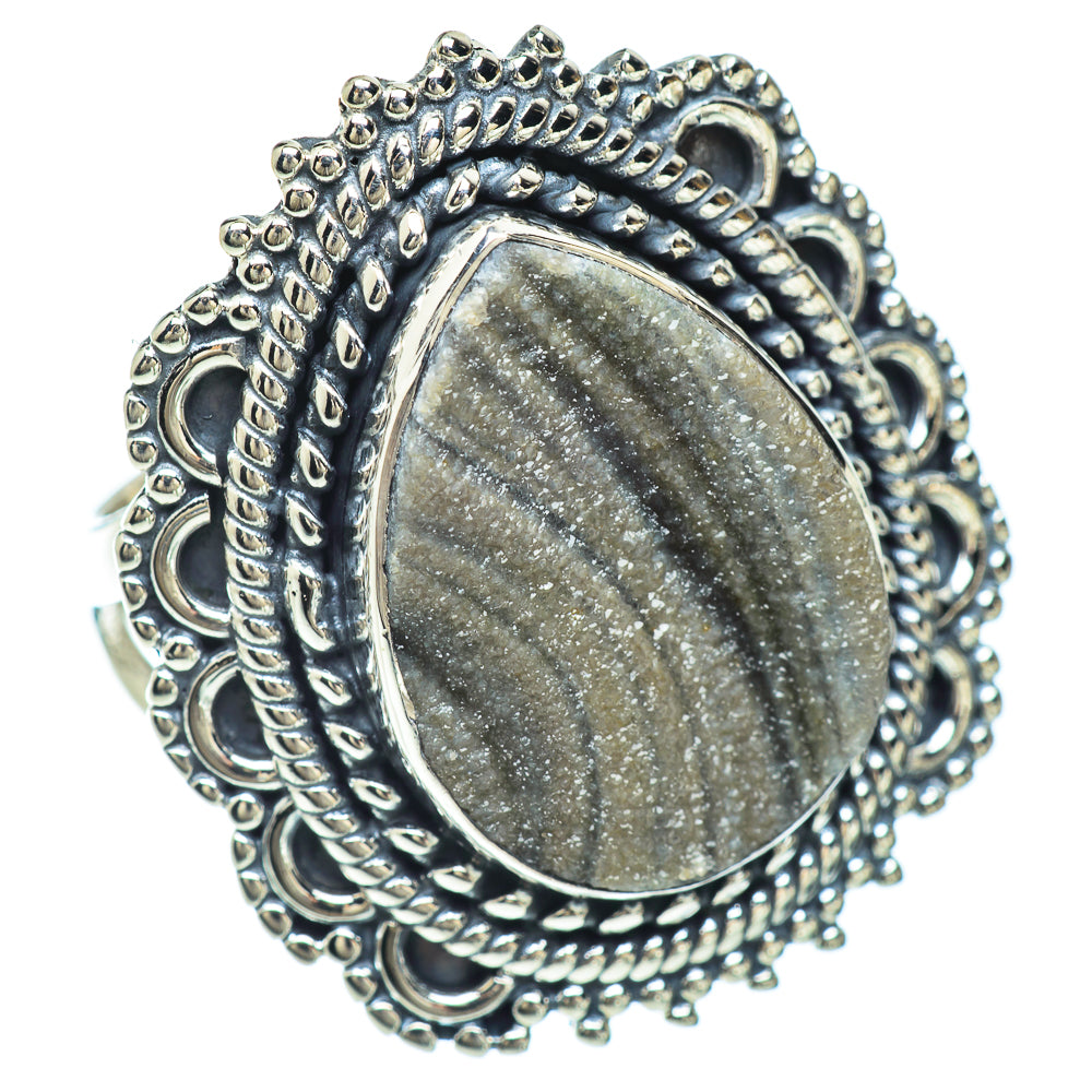 Desert Druzy Rings handcrafted by Anasilvercos - RING56552