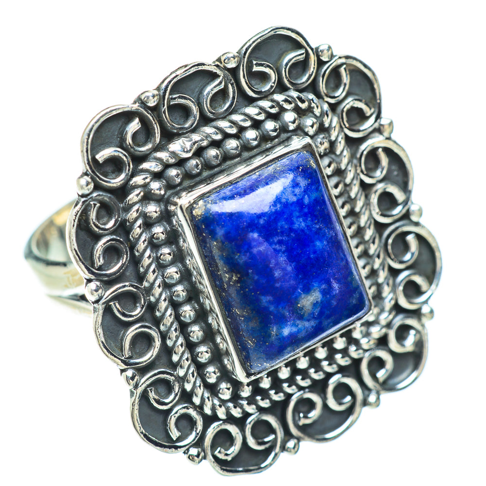 Lapis Lazuli Rings handcrafted by Anasilvercos - RING56562
