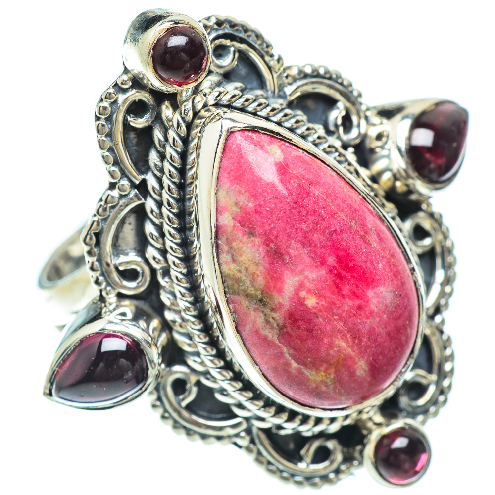 Thulite Rings handcrafted by Anasilvercos - RING56579