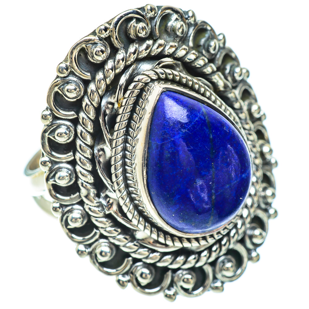 Lapis Lazuli Rings handcrafted by Anasilvercos - RING56596