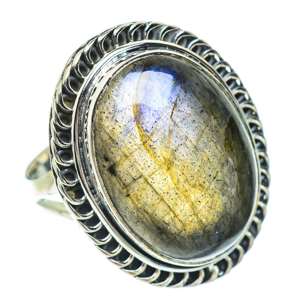 Labradorite Rings handcrafted by Anasilvercos - RING56597