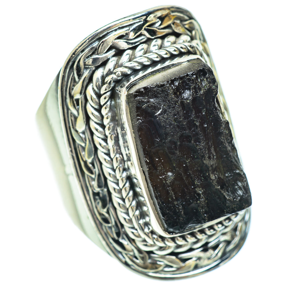 Tektite Rings handcrafted by Anasilvercos - RING56615