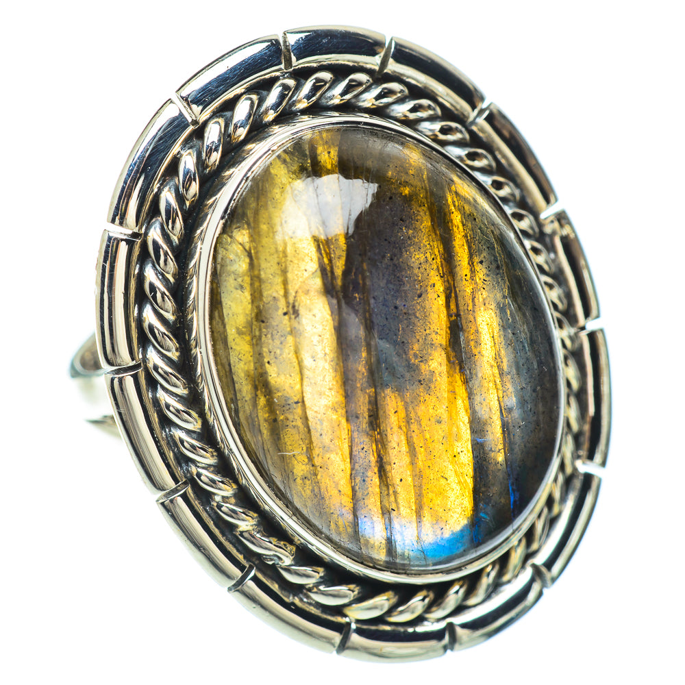 Labradorite Rings handcrafted by Anasilvercos - RING56620