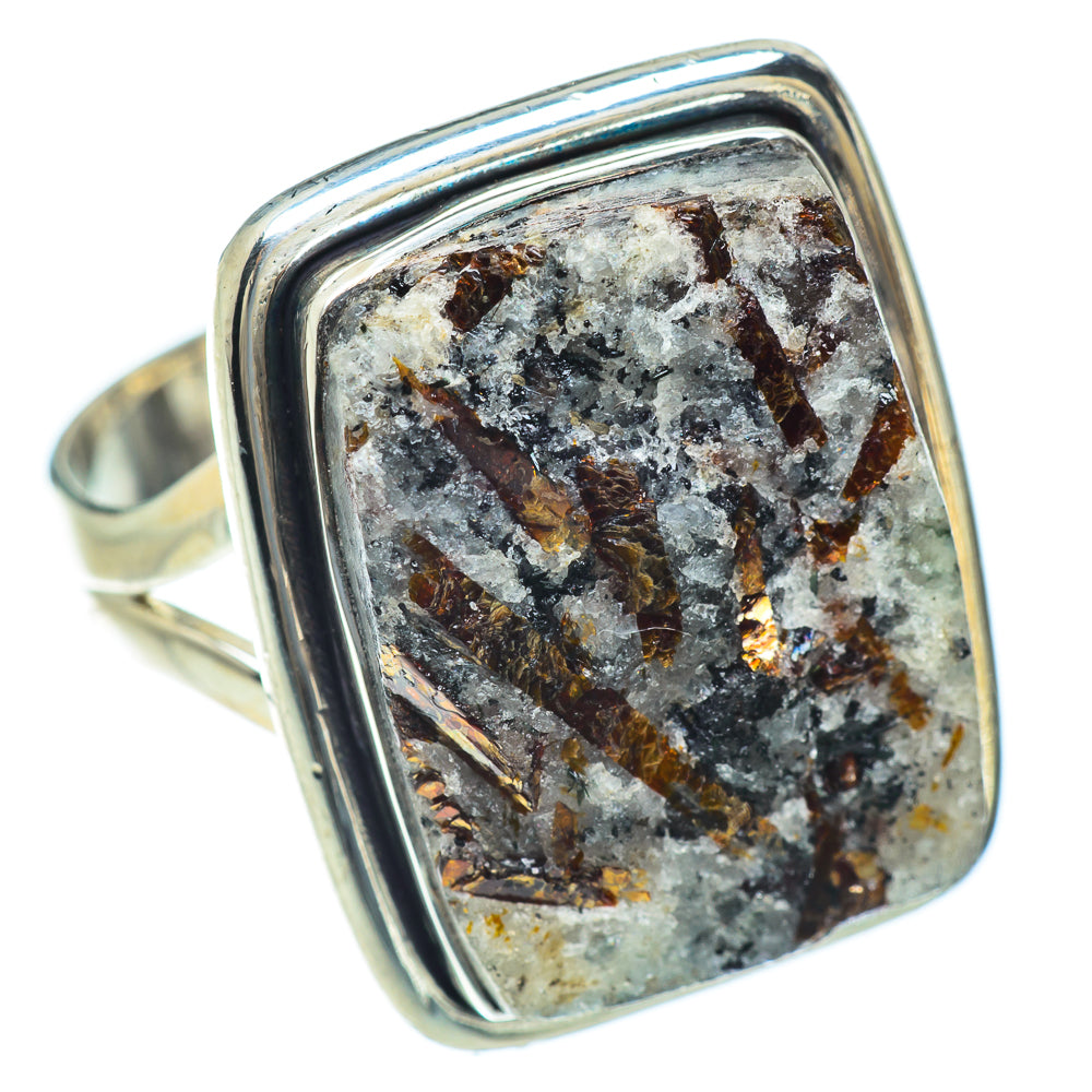 Astrophyllite Rings handcrafted by Anasilvercos - RING56645