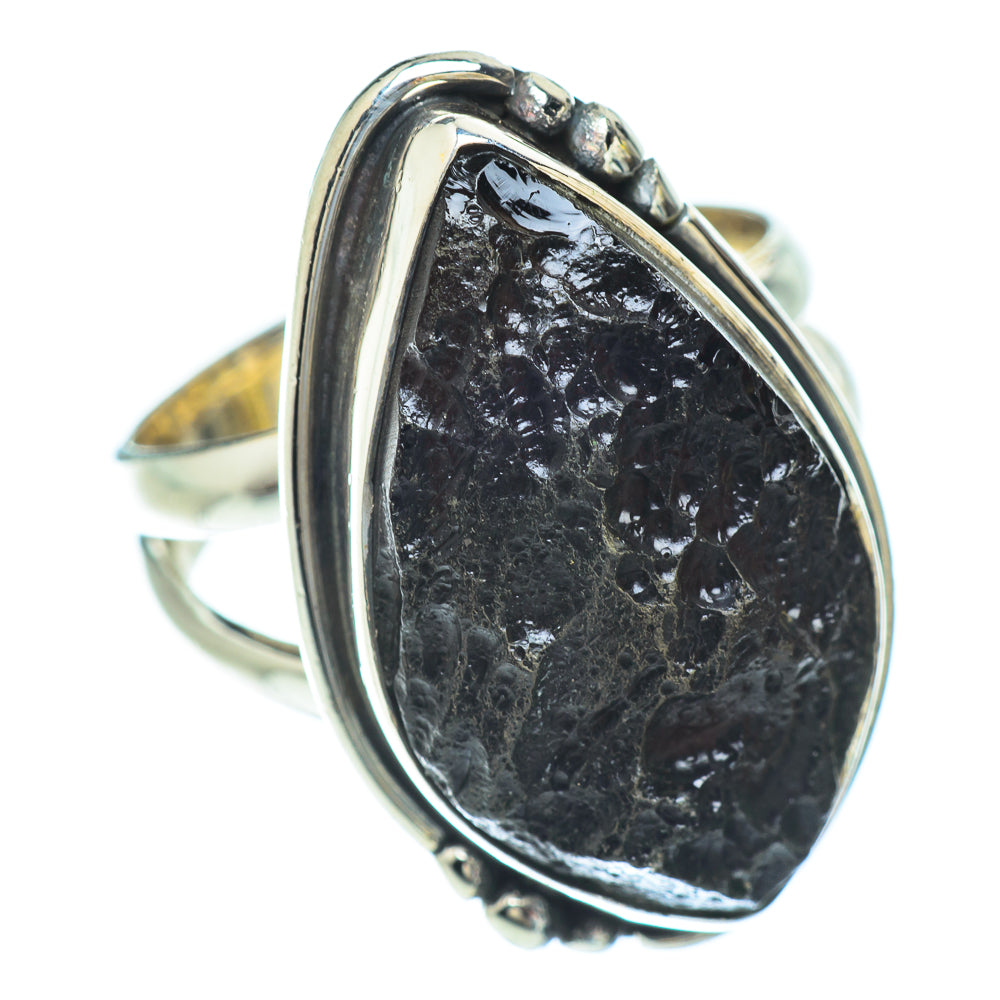 Tektite Rings handcrafted by Anasilvercos - RING56659