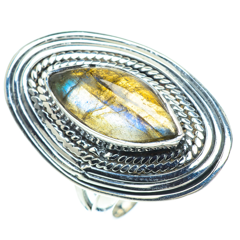 Labradorite Rings handcrafted by Anasilvercos - RING56668