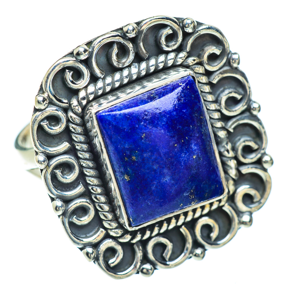 Lapis Lazuli Rings handcrafted by Anasilvercos - RING56669