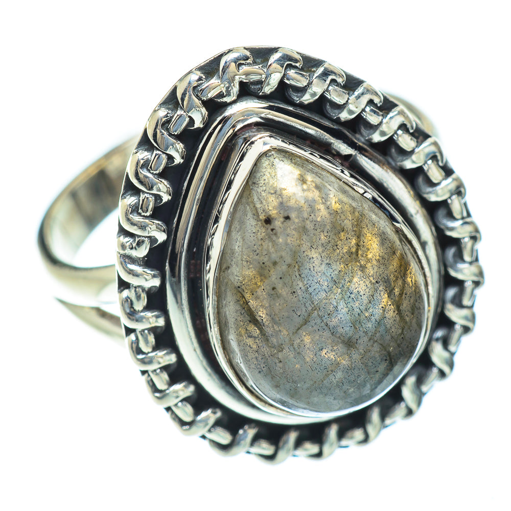 Labradorite Rings handcrafted by Anasilvercos - RING56673