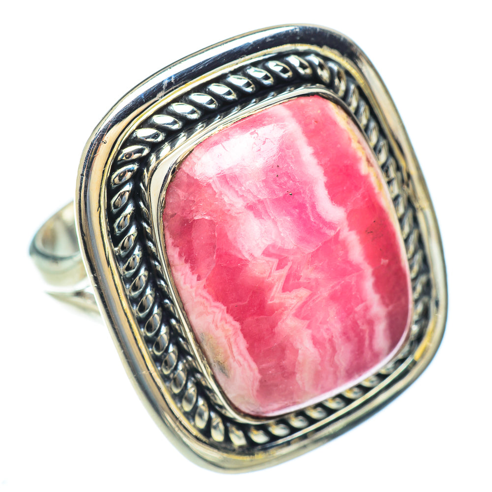 Rhodochrosite Rings handcrafted by Anasilvercos - RING56688