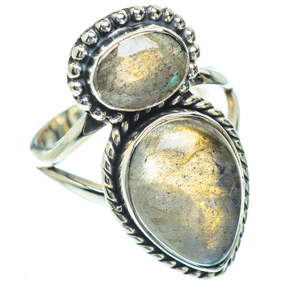 Labradorite Rings handcrafted by Anasilvercos - RING56704