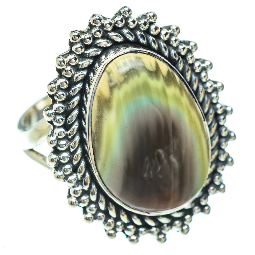 Willow Creek Jasper Rings handcrafted by Anasilvercos - RING56710