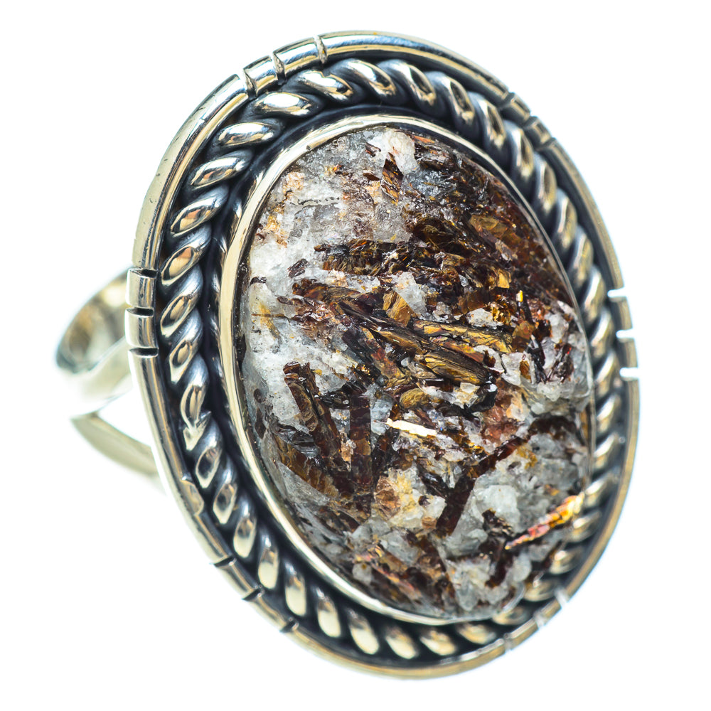 Astrophyllite Rings handcrafted by Anasilvercos - RING56715