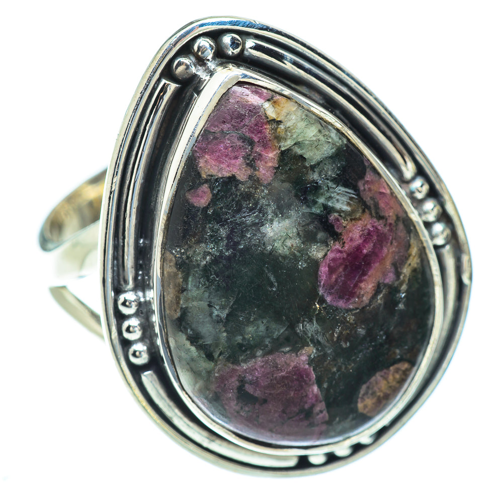 Russian Eudialyte Rings handcrafted by Anasilvercos - RING56724