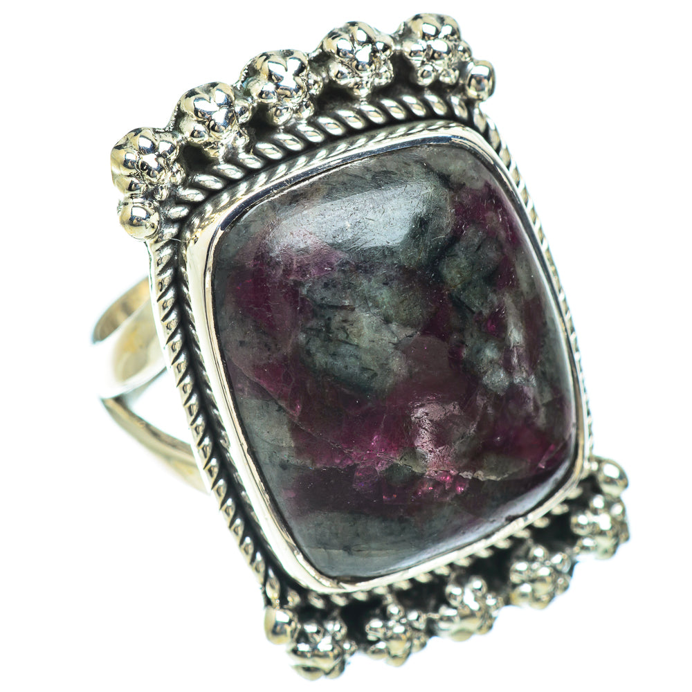 Russian Eudialyte Rings handcrafted by Anasilvercos - RING56758