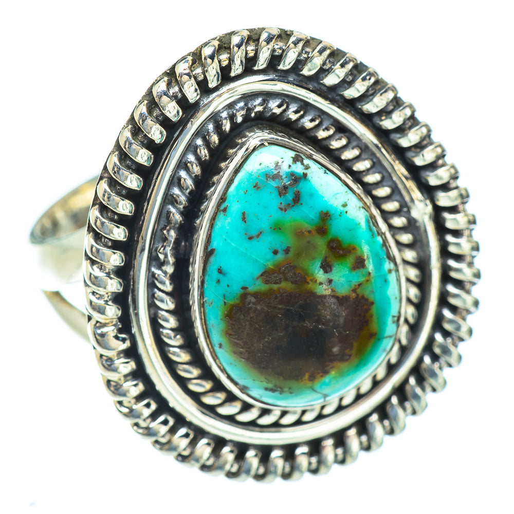 Chrysocolla Rings handcrafted by Anasilvercos - RING56770