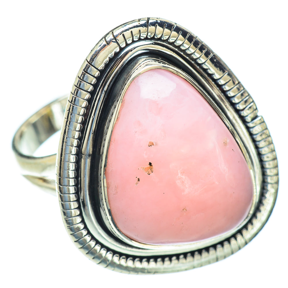 Pink Opal Rings handcrafted by Anasilvercos - RING56782