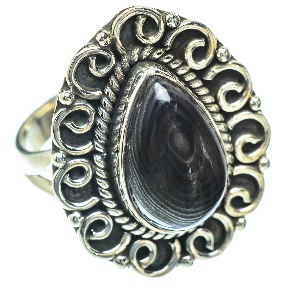Psilomelane Rings handcrafted by Anasilvercos - RING56788
