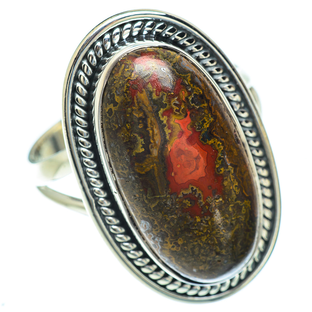 Moroccan Agate Rings handcrafted by Anasilvercos - RING56806