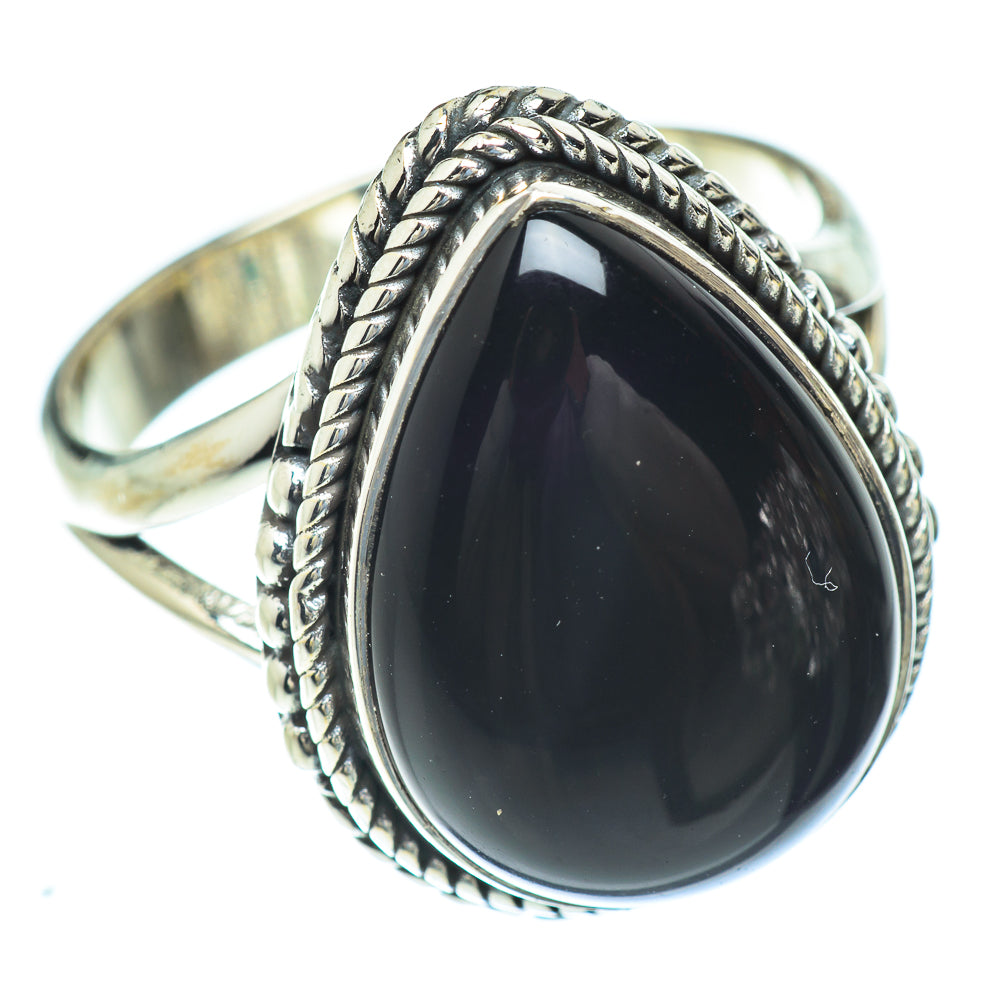 Black Onyx Rings handcrafted by Anasilvercos - RING56813