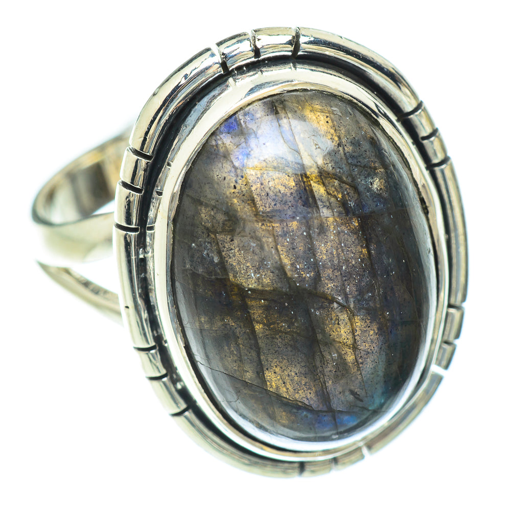 Labradorite Rings handcrafted by Anasilvercos - RING56821